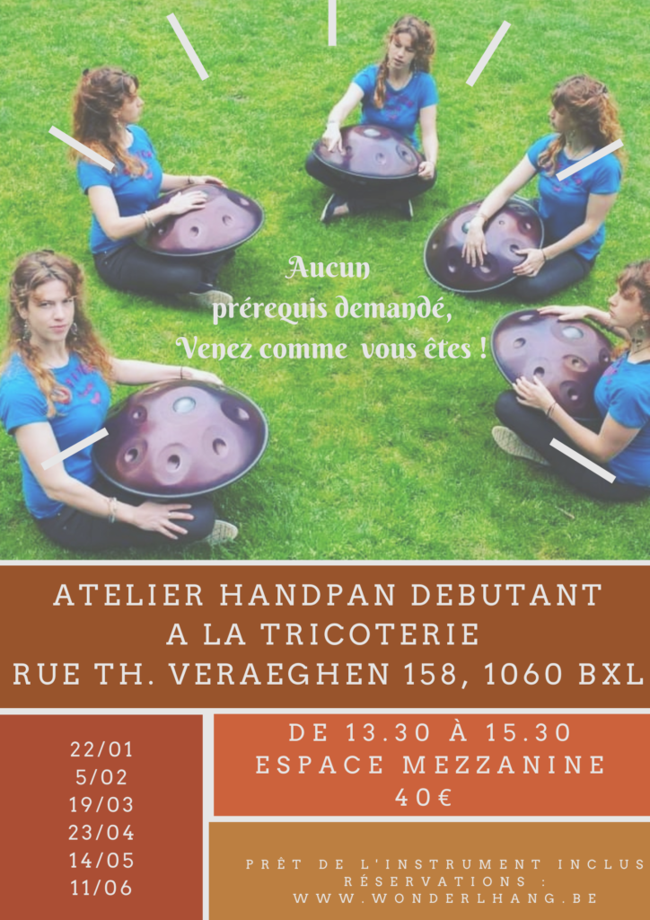 Atelier handpan Tricoterie