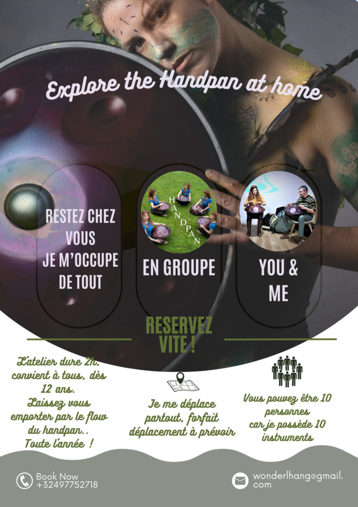 Atelier handpan à la maison