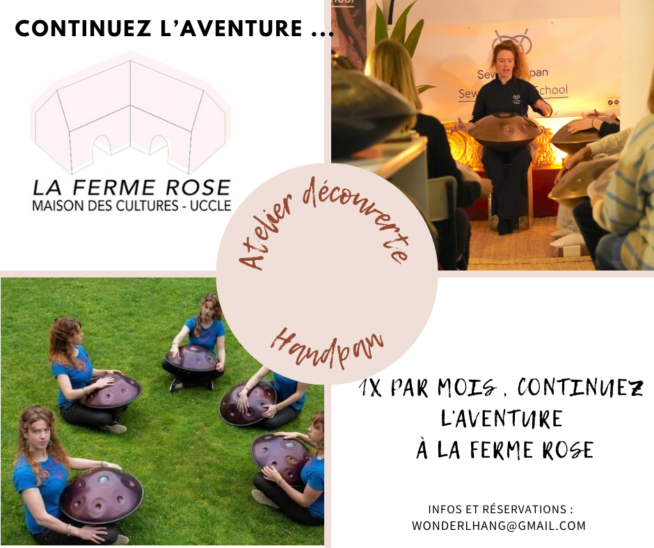 ferme rose handpan